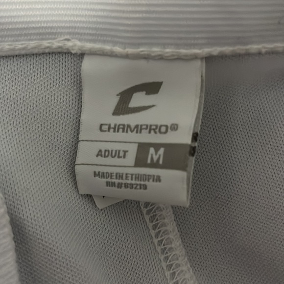 Mens white baseball pants - Picture 3 of 3